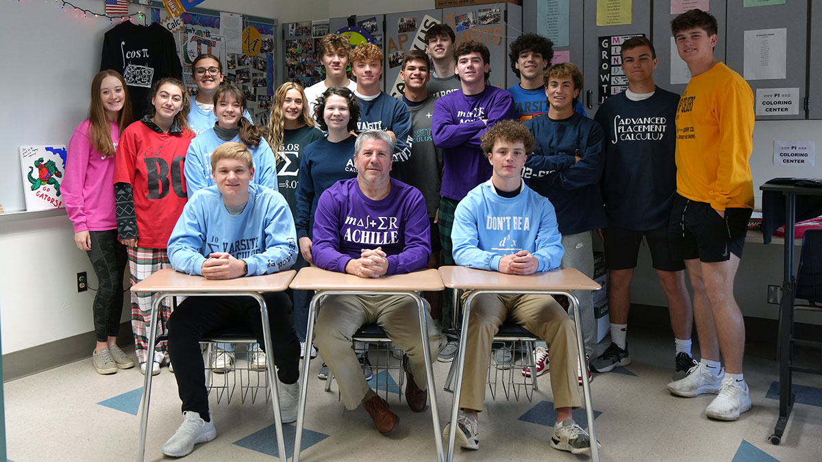 Congratulations to 2023 #LSPioneers Teacher of the Year, <a href="/lshspioneers/">Lampeter-Strasburg High School</a> math teacher and 🏀🎳🥍 coach John Achille! bit.ly/3MOXSK6