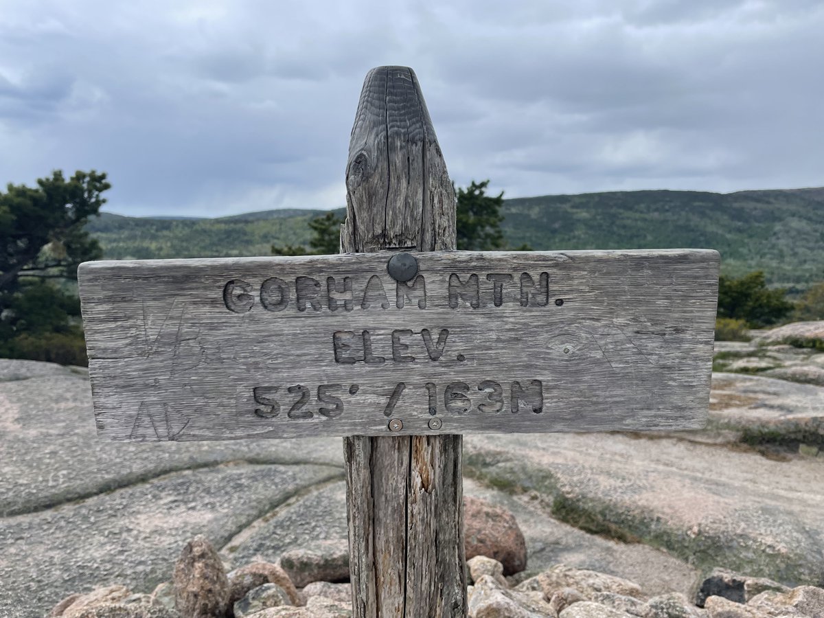 PLynchRivers's tweet photo. Had a wonderful time turning 40 at @AcadiaNPS! A few days of wandering coastlines, sipping coffee on the rocks, and thinking about deep time. To quote @RobGMacfarlane: "Rock has tides. Mountains rise and fall. We live on a restless Earth." #NationalParks #Maine #RestlessEarth https://t.co/vi2NKKonAA