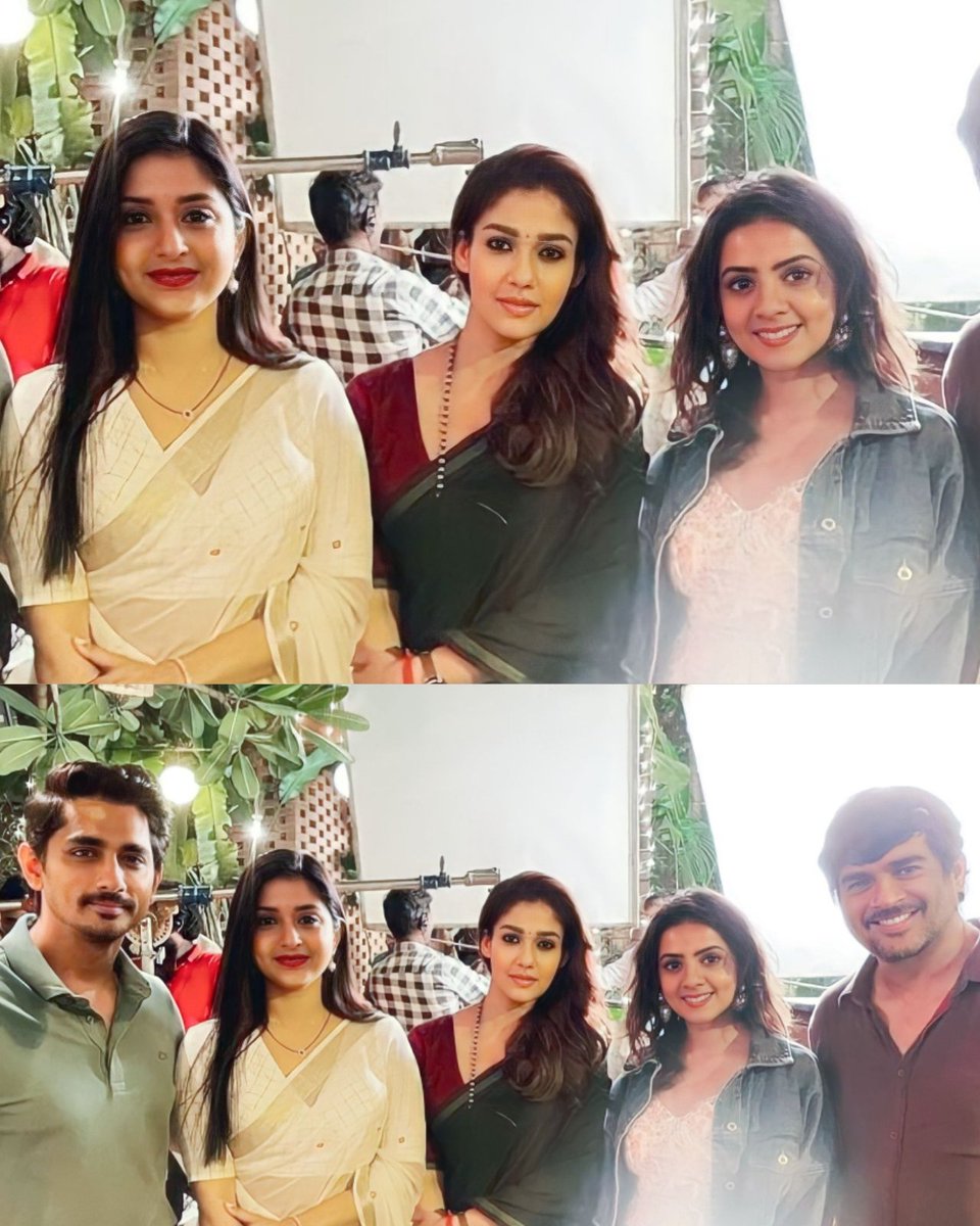 Latest pic from the sets of TEST movie 📷

#VisualDrops #Test #movie #TheTest #LadySuperstar #Nayanthara #Madhavan #Siddharth #Meerajasmine #MovieNews