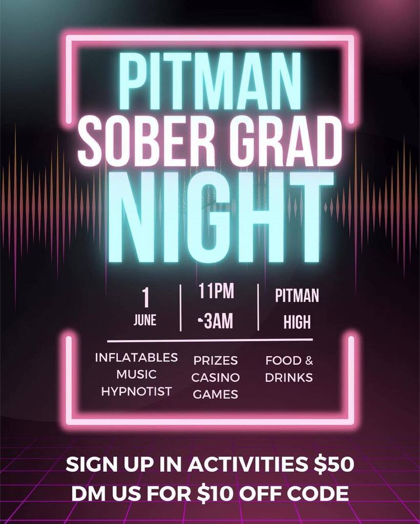 Sign up today! Repost from @pitman_gradnight • Not much time left…. Get signed up! instagr.am/p/CsjGhtSLua1/