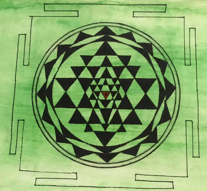 Art of the Day: 'Handcrafted Sriyantra'. View at: ArtPal.com/Dolceveeta?i=2…