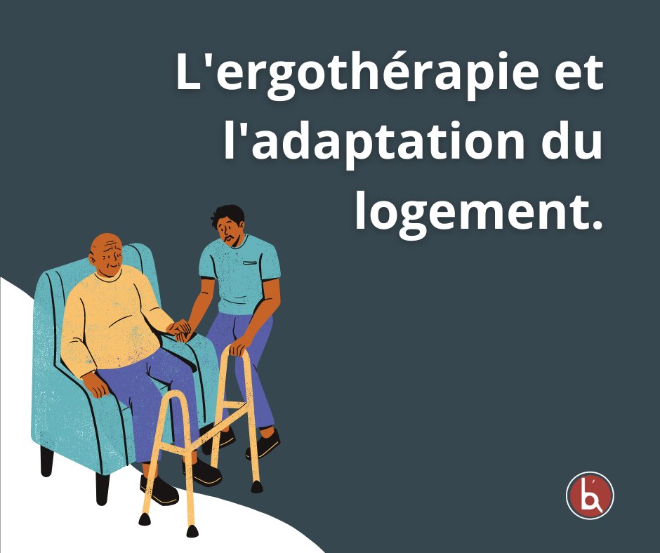 🏡🧓 L'ergothérapie : une clé pour adapter les logements des seniors.

L'ergothérapeute est un professionnel de santé qui va évaluer les capacités et les besoins de la personne âgée, afin de proposer des solutions adaptées pour améliorer son quotidien et sa sécurité à domicile.