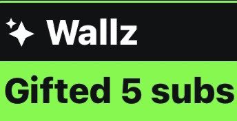 WallzMedia's tweet photo. Anyone with below 25 subs want this in their chat? 💚👀 https://t.co/BhFr42XhRL