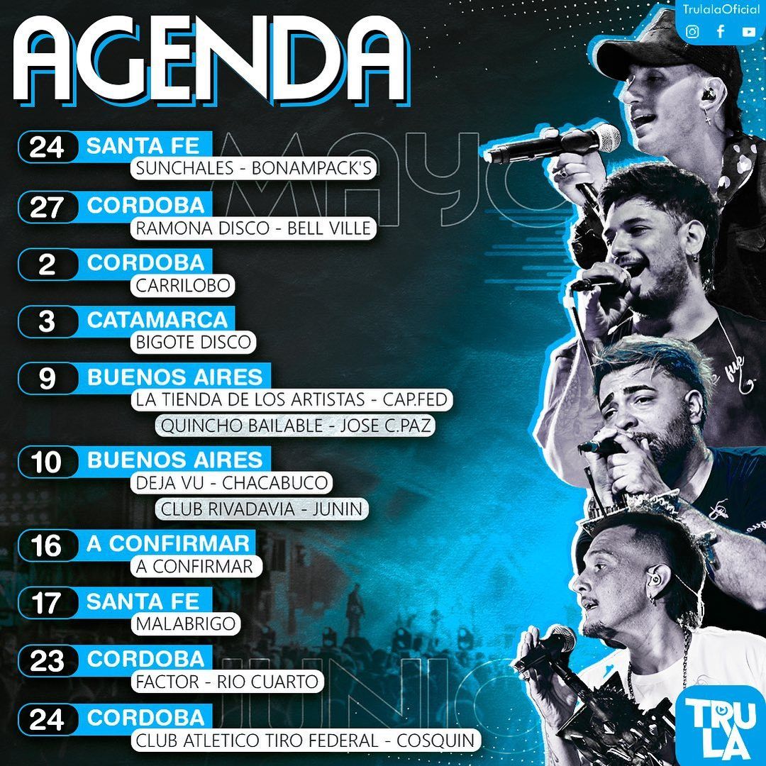 nesperoiak's tweet photo. AGENDA BIEN TRULA 🧨
Bien patria 🇦🇷
Se acerca el 25 de mayo 👏
¿En dónde nos vemos ?
.
.
#trula #agenda #bientrula https://t.co/NAPk4vpqVj