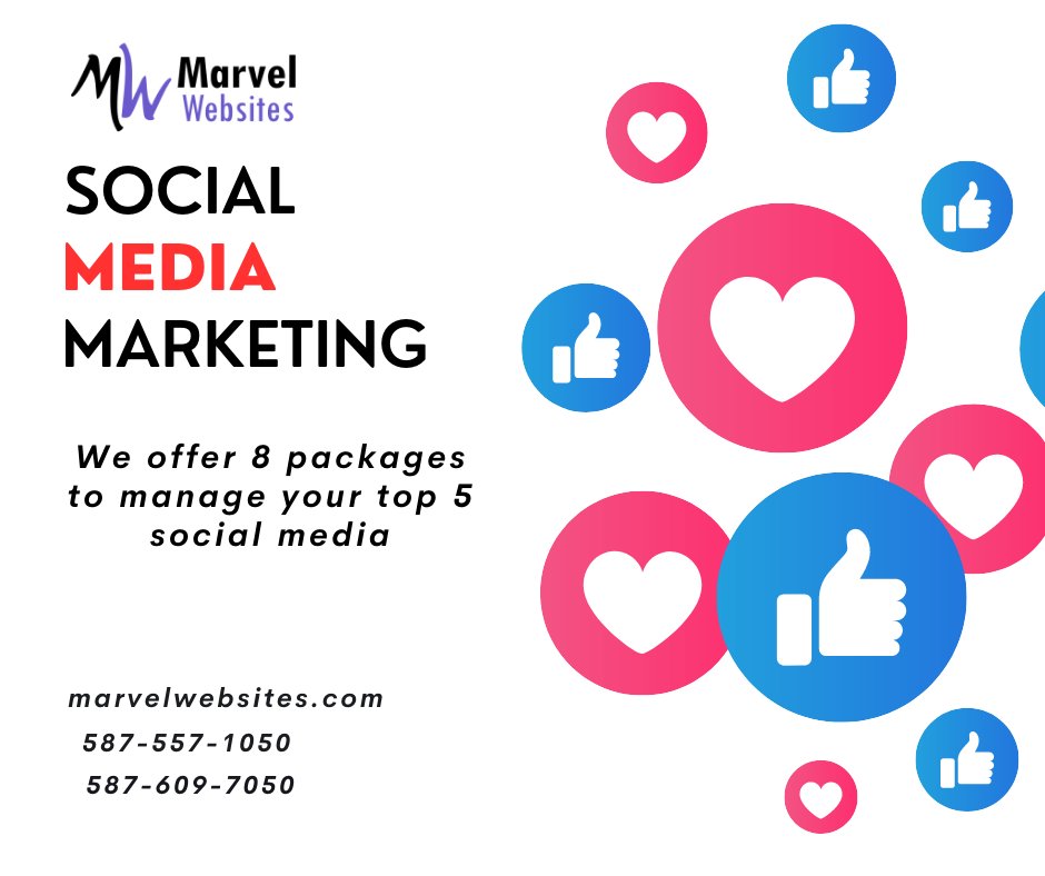 We provides comprehensive social media marketing services to help businesses succeed. #SocialMediaMarketing #DigitalMarketing #ContentCreation #AdCampaigns #BrandGrowth #TargetAudience #SocialMediaManagement
