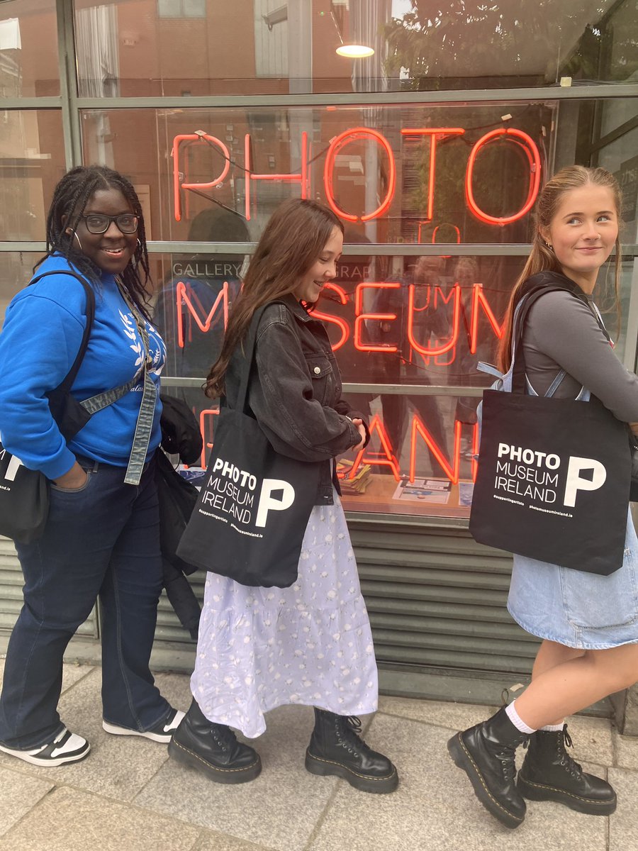 Very proud of these girls and the work they are doing with the <a href="/PhotoMuseumIRL/">Photo Museum Ireland</a> as part of their pilot Youth Council! ❤️📸 <a href="/OldBawnCS/">Old Bawn Community School</a>