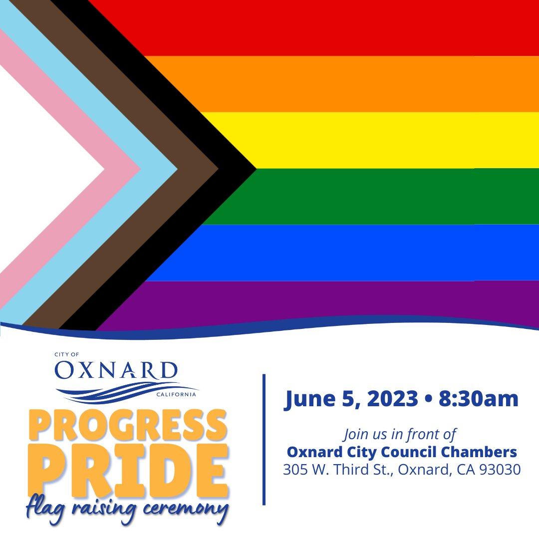 City of Oxnard on Twitter "Please join us on Monday, June 5, 2023 at 8