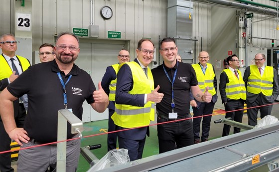 LM Wind Power (@lmwindpower) on Twitter photo It was a great honor to host the U.S. Ambassador to Poland, Mark Brzezinski, at <a href="/LMWindPower/">LM Wind Power</a> #Goleniów today & share more about how we are building blades using advanced technology, to electrify & decarbonize the world, shaping a cleaner future.
#WeKnowBlades It was a great honor to host the U.S. Ambassador to Poland, Mark Brzezinski, at <a href="/LMWindPower/">LM Wind Power</a> #Goleniów today & share more about how we are building blades using advanced technology, to electrify & decarbonize the world, shaping a cleaner future.
#WeKnowBlades