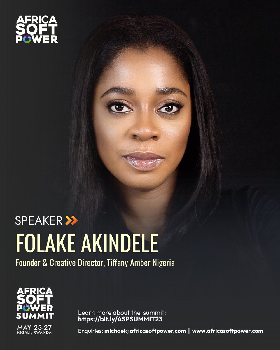 africasoftpower's tweet photo. We have another group of exceptional speakers from the world of investment, sports, government, and fashion joining us at this year's Summit in Kigali, Rwanda! 🔊

This is an event you won't want to miss and there's still time to get your tickets.

#aspsummit #aspmay #asp https://t.co/ixHm32KGtQ