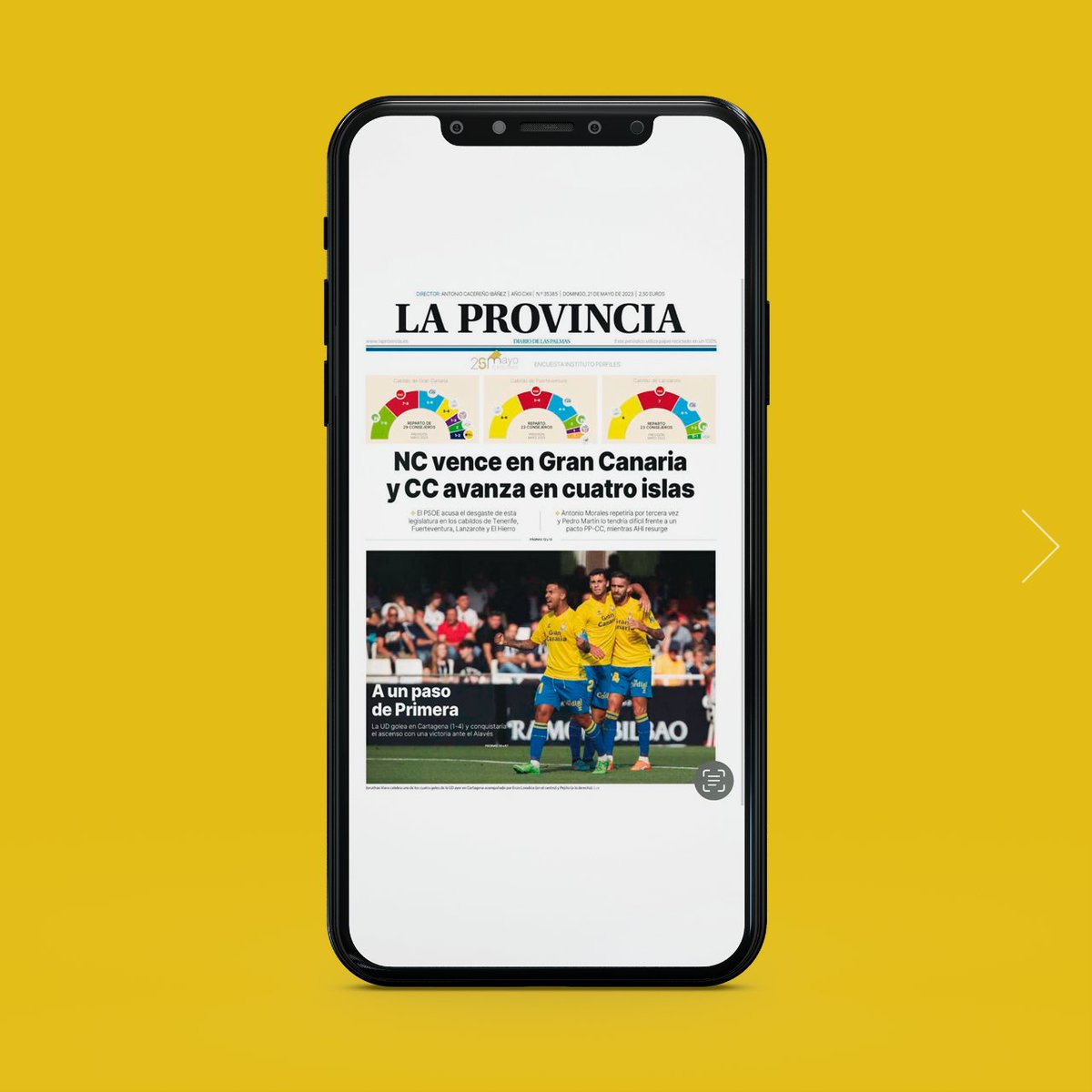 AMoralesGC's tweet photo. El #28M, lo conseguiremos: soñar, pensar y hacer Gran Canaria cuatro años más. 

Nuestra gente quiere una isla sostenible, progresista e inclusiva. Este gobierno lo hará posible. #HacemosGranCanaria https://t.co/kjnIC9vXkC