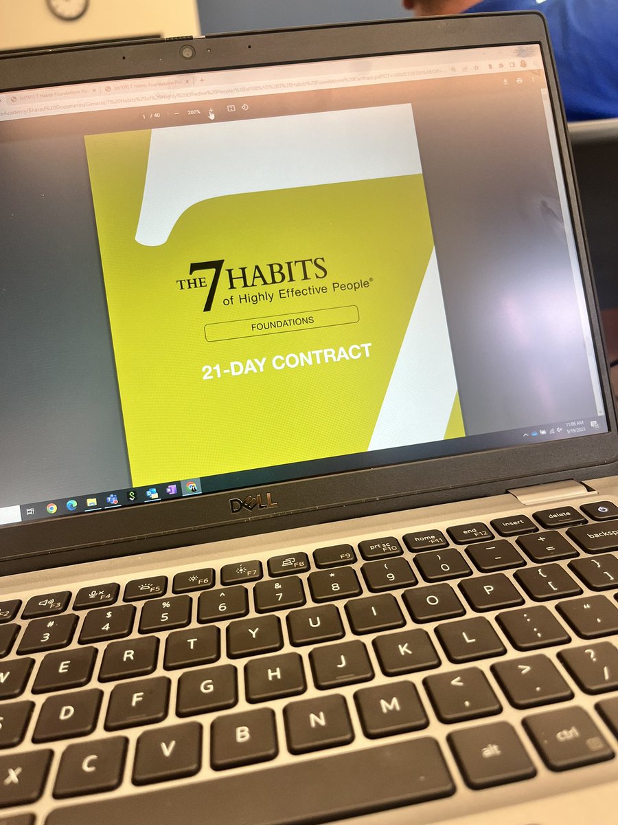 Spent an informative two days attending the Impact &amp; Influence Academy learning about 7 Habits of Highly Effective People. Looking forward to building some new habits! #circleofinfluence #7habitsofhighlyeffectivepeople