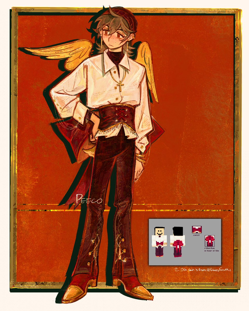 PeecoA's tweet photo. CORSET🙌💥❕‼️‼️
#quackityfanart #qsmpfanart https://t.co/Mzhl6U5Bj0
