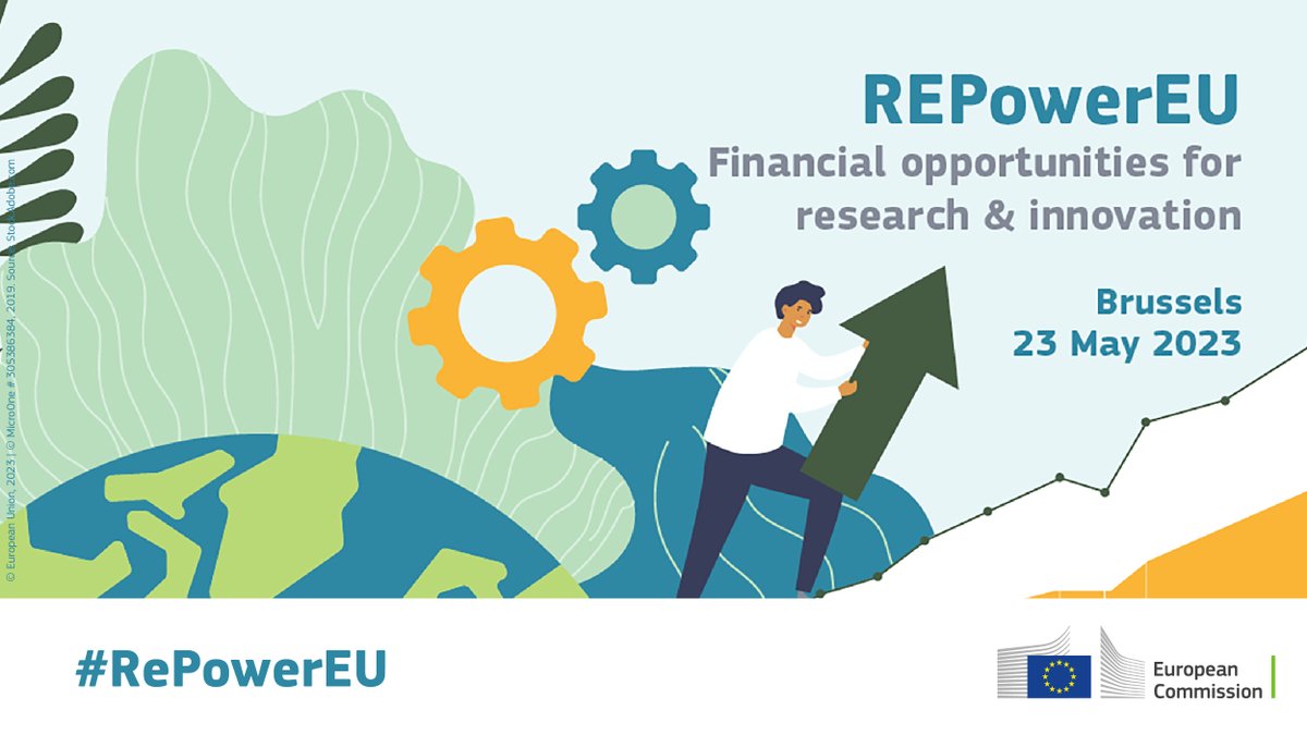 🆕We are ready to welcome you to the #REPowerEU event on financial opportunities for the market uptake of innovative energy & mobility solutions.

Find out more and register to follow all sessions online!

👉europa.eu/!VdVNtj

Tune in at 9:30 CEST.