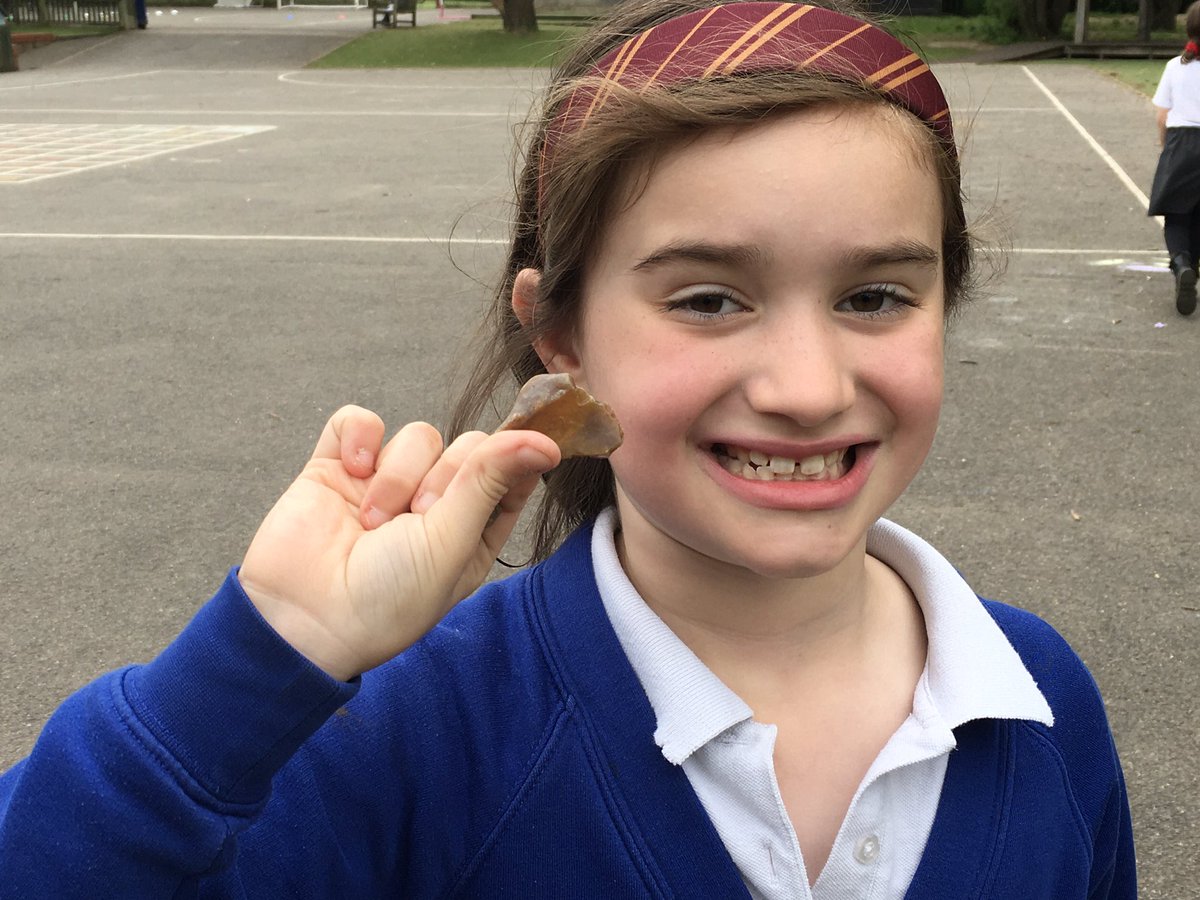 Today in Outdoor Education we collected rocks to create pieces of art.  #WroxhamOutdoorEd
