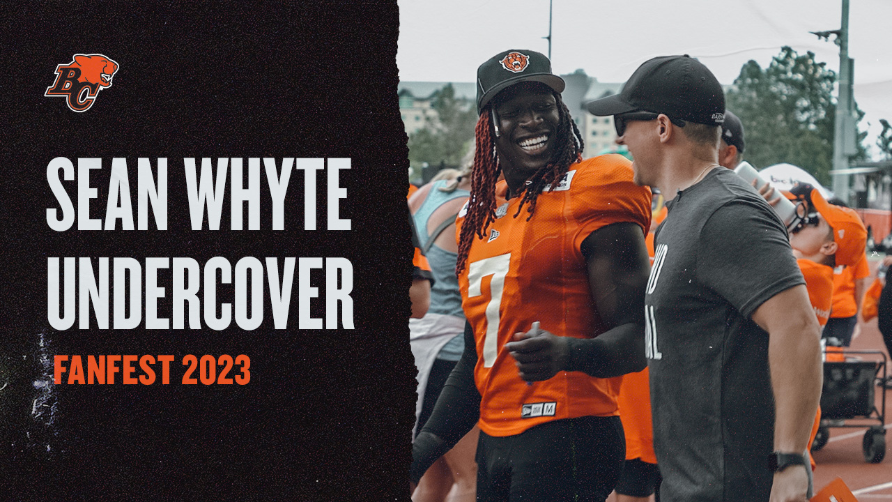 BC LIONS on Twitter: ""I was a pretty good player in my day too" 😂 We sent our kicker Sean Whyte undercover at our Fanfest event. This is how it