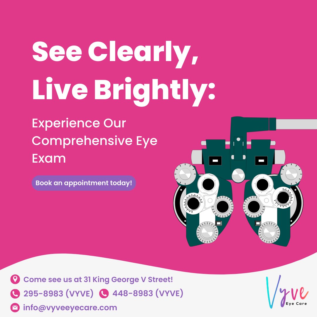 VyveEyeCare's tweet photo. See clearly and maintain optimal #eyehealth with our comprehensive eye exam service. Our skilled professionals provide thorough examinations to ensure accurate prescriptions and early detection of any potential eye conditions.
295-8983
31 King George V Street to find out.
#Roseau https://t.co/Dozwxr5JdT