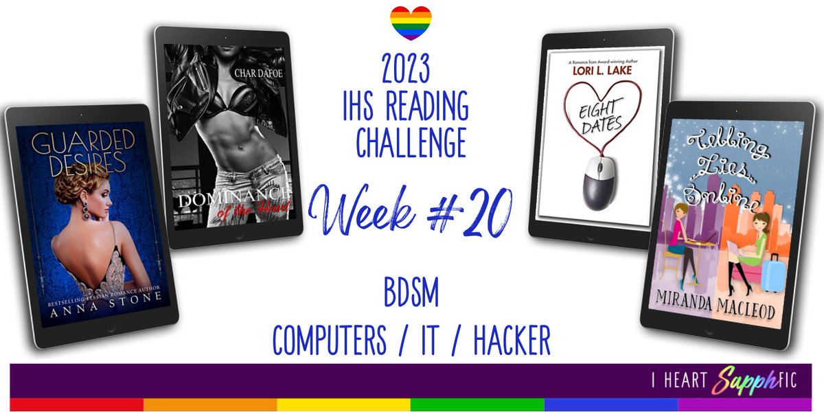 It’s BDSM Week on I Heart SapphFic Check out IHS for Sapphic book recs & 7 are on sale including authors: @lisegoldauthor @KorianaBrackson @SuzeSnowAuthor @johanagavez @RileyRosErotica Deets here: bit.ly/43eRxwY #SapphicFiction #Lesfic #QueerReads #wlwfiction