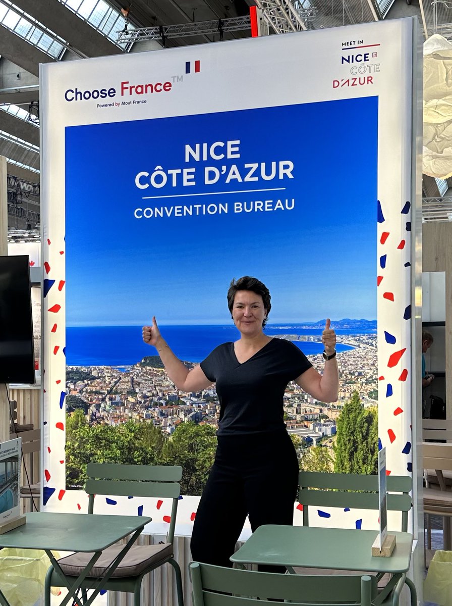 Ready for @IMEX_Group 2023 🤩
Meet me tomorrow at booth D-150 of Atout France 🇫🇷 with red cap 🧢 
See you tomorrow #eventprofs
Have a great show 😎

#ad #collaboration 
#mariskajourney 🚎🐈‍⬛
#mariskajourneycotedazur