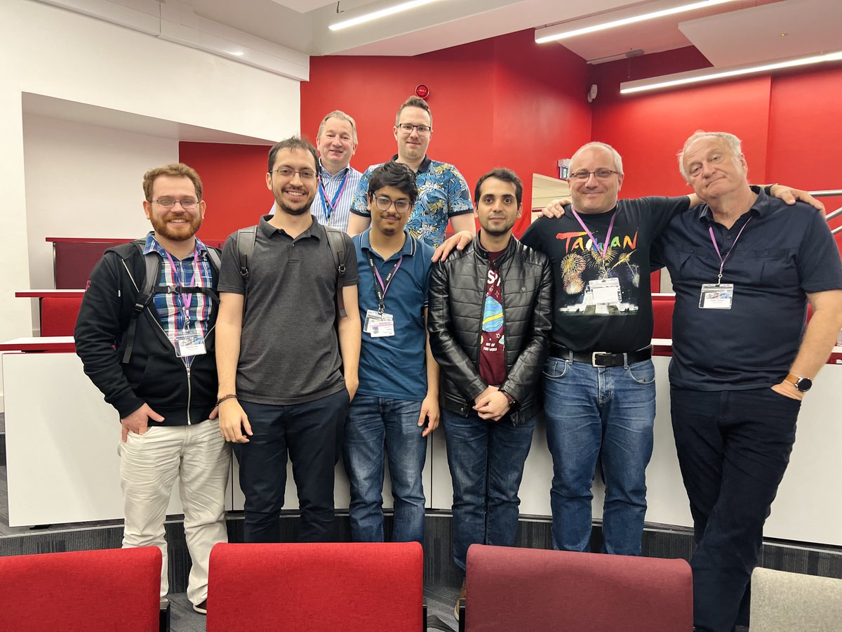 NESTOR Doctoral Network (@nestor_dn_msca) on Twitter photo Our amazing #EtnWon team reunited at the 2nd International <a href="/AstonPhotonics/">Aston Institute of Photonic Technologies</a> Workshop "Advances in UWB optical fibre communications: potential, challenges, solutions".
Feel proud for <a href="/ADonodin/">Aleksandr Donodin</a> and <a href="/PratimHazarika5/">Pratim Hazarika</a> for organising such an excellent event. Our amazing #EtnWon team reunited at the 2nd International <a href="/AstonPhotonics/">Aston Institute of Photonic Technologies</a> Workshop "Advances in UWB optical fibre communications: potential, challenges, solutions".
Feel proud for <a href="/ADonodin/">Aleksandr Donodin</a> and <a href="/PratimHazarika5/">Pratim Hazarika</a> for organising such an excellent event.