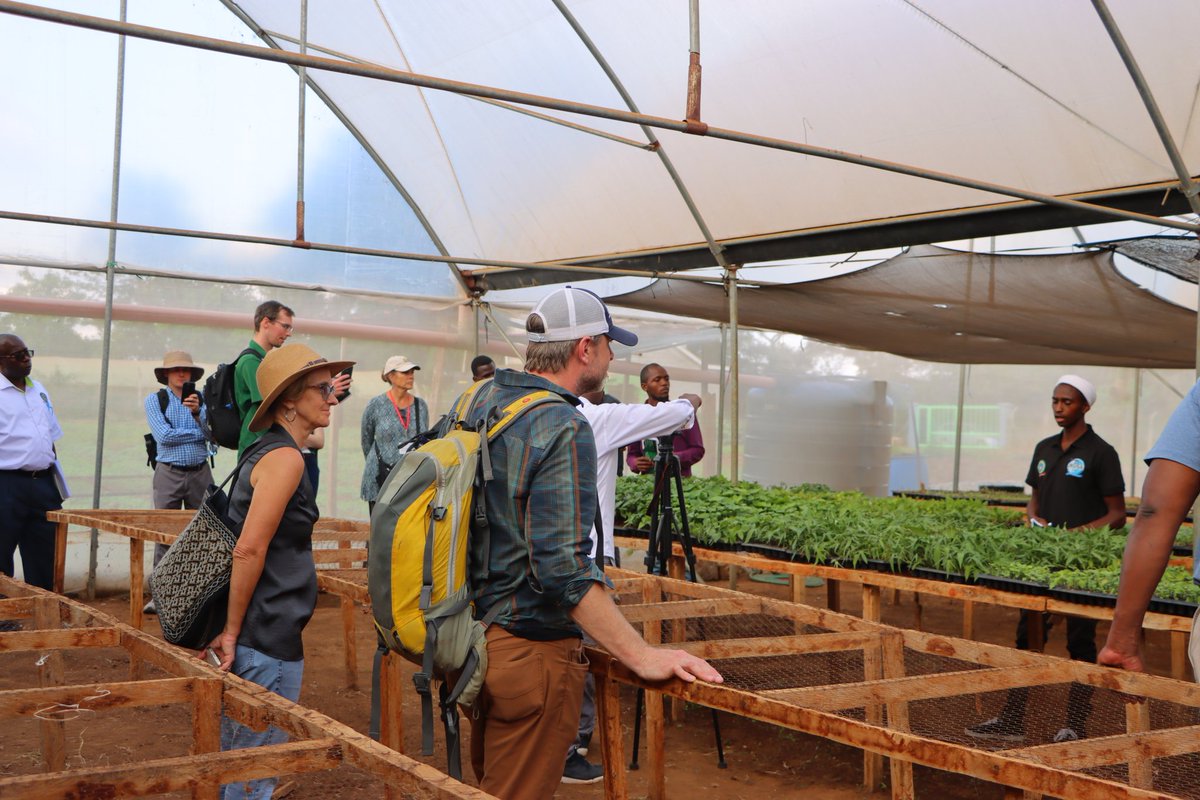 Feed the Future Innovation Lab for horticulture together with other Innovation Lab members and USAID mission staff familiarising themselves with some of the Horticultural Innovations in JKUAT. <a href="/HortInnovLab/">Feed the Future Innovation Lab for Horticulture</a> <a href="/ICED_THINKTANK/">International Center for Evaluation & Development</a>  <a href="/DiscoverJKUAT/">Discover JKUAT</a> <a href="/WinnieNyonje/">Winnie Nyonje</a>