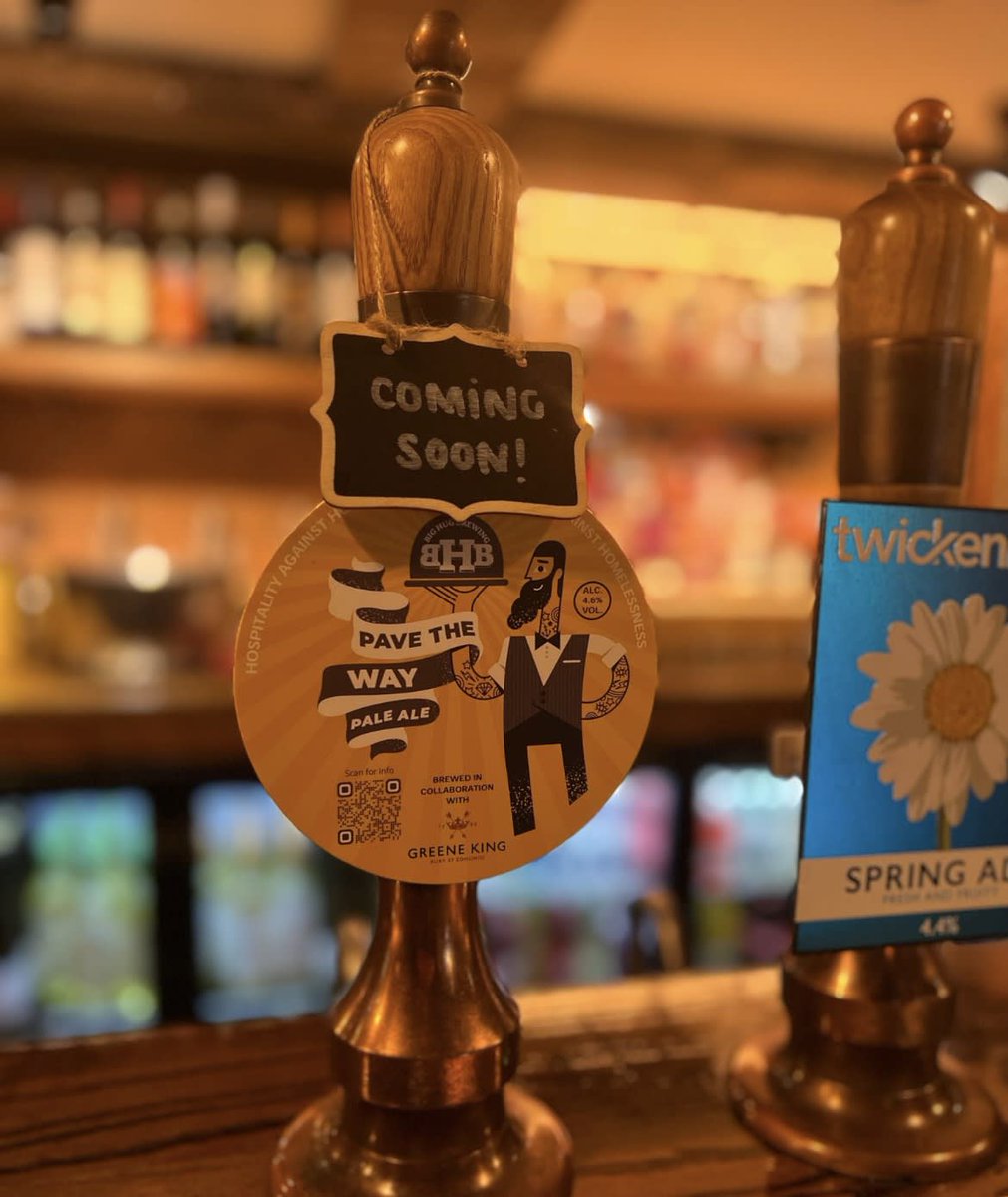 SlipperBoot's tweet photo. We’re excited to have ‘Pave the way’ cask ale on this week, brewed with Greeneking brewery and supporting the pave the way charity. Our landlord Ben really recommends this, ‘not only a lovely light ale for the summer it also supports a great charity’. https://t.co/kDNMOQfnQw