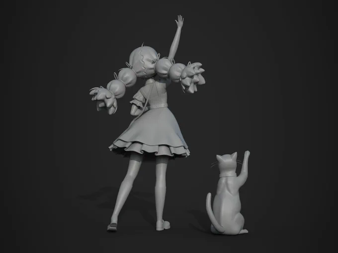 빙글빙글 마녀의 대백과사전. 3D modeling by Aleksei Levchuk Aleksei Levchuk 's artstation 