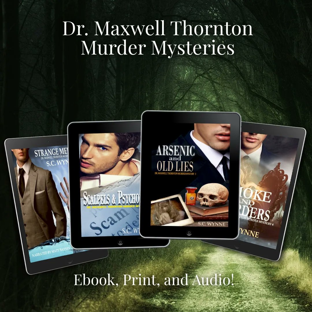 buff.ly/3MEJcx8 
Dr. Thornton Mysteries By S.C. Wynne

#LGBTQ, #LGBT, #Gaymystery, #Gayromance, #gaybooks, #bookstagram, #gayromancereaders, #bookswithgaycharacters, #mystery, #mysterybooks
