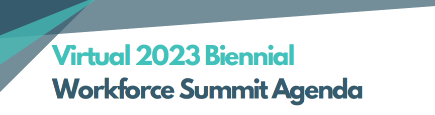 STAR2Center's tweet photo. Explore the agenda for the 2023 Biennial Virtual Workforce Summit! See what's in store on Tuesday &amp; Wednesday at this event focused on meeting local &amp; regional #workforce challenges &amp; needs. @NACHC @CHCConnecticut @WeitzmanInst https://t.co/f3PvqkVvBG https://t.co/6tNcOdnFGa