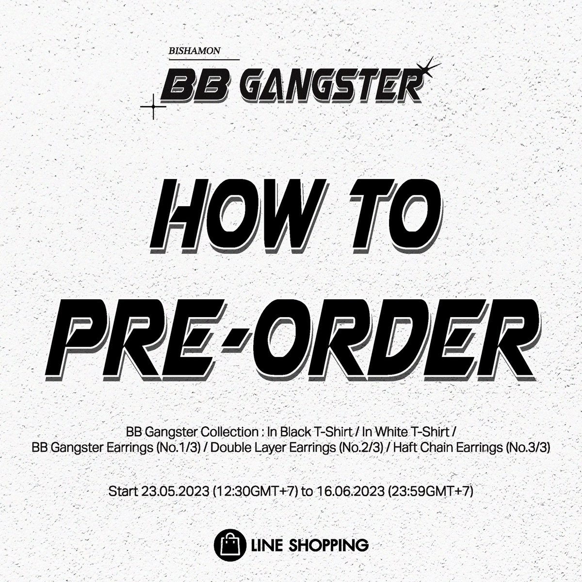 BichamondTH's tweet image. HOW TO PRE-ORDER 
Bishamon 
BB Gangster collection

Start Pre-order : 23/05/2023 (12:30 THAILAND)
Last Pre-order : 16/06/2023 (23:59 THAILAND)

PREORDER VIA ( LINE SHOPPING )
🔗shop.line.me/@635jnkyb

#BBGangster 
#Bishamon