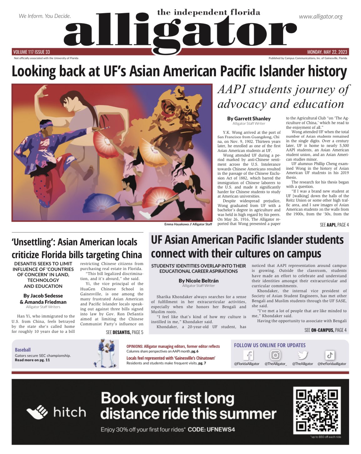 Uf Alligator Newspaper
