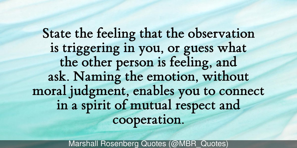 #NonviolentCommunication #NVC #MarshallRosenberg