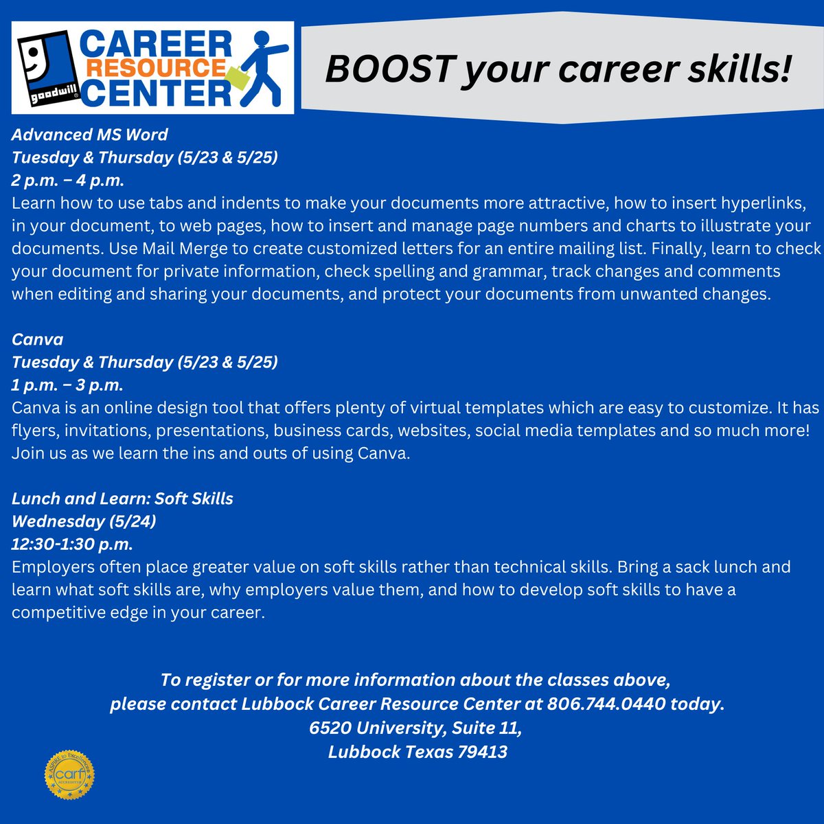 Goodwill of NW Texas tweet media