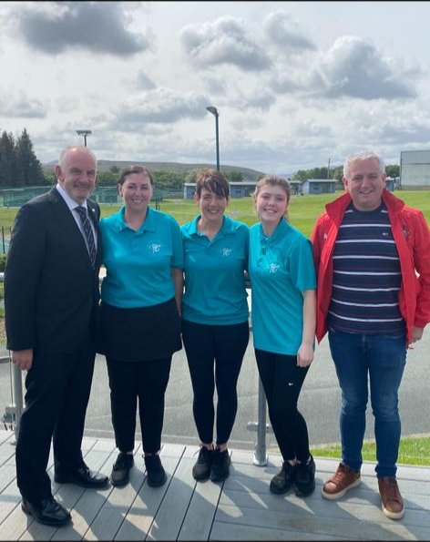 McHughJoeTD's tweet photo. Delighted to welcome Trevor Mallard, the New Zealand Ambassador to Ireland, to Creeslough today and to meet up with Fr. John Joe Duffy during the visit #newzealand #creeslough #coffeepod
@NZTrevorIreland https://t.co/Xl3VF9Rlzu