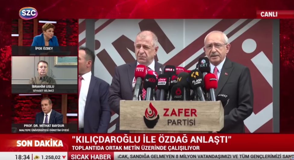 bgyetherr's tweet photo. Kılıçdaroğlu ile Özdağ anlaştı.Ortak metin üzerinde çalışılıyor (Sözcü) https://t.co/xeGlJPqXqf