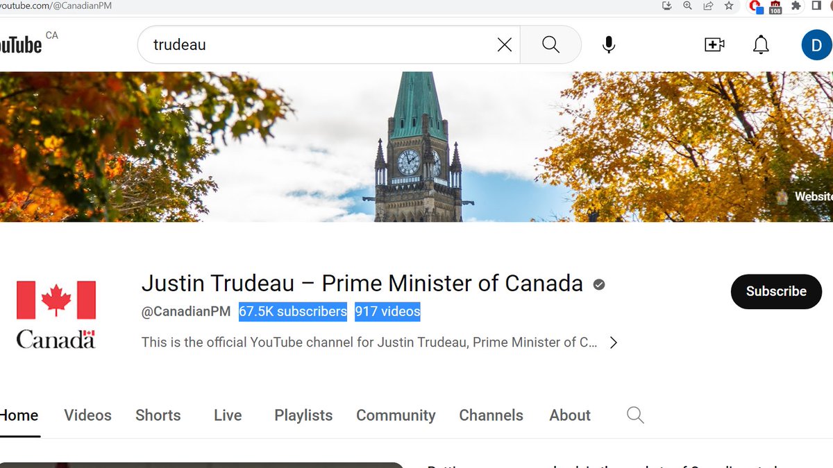 less than 1% of Canadians follow #Trudeau 
#TrudeauIsAPsychopath 
Hopefully we as Canadians will be done with this Narcissistic Psychopath 
#onpoli #canpoli #Topoli