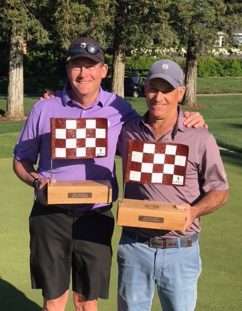LaRincCC's tweet photo. Congratulations to your 2023 Chapman Champions - Jeff Gallinat &amp; Rob Miller!!! 🏆 https://t.co/ANFWwxdfFd