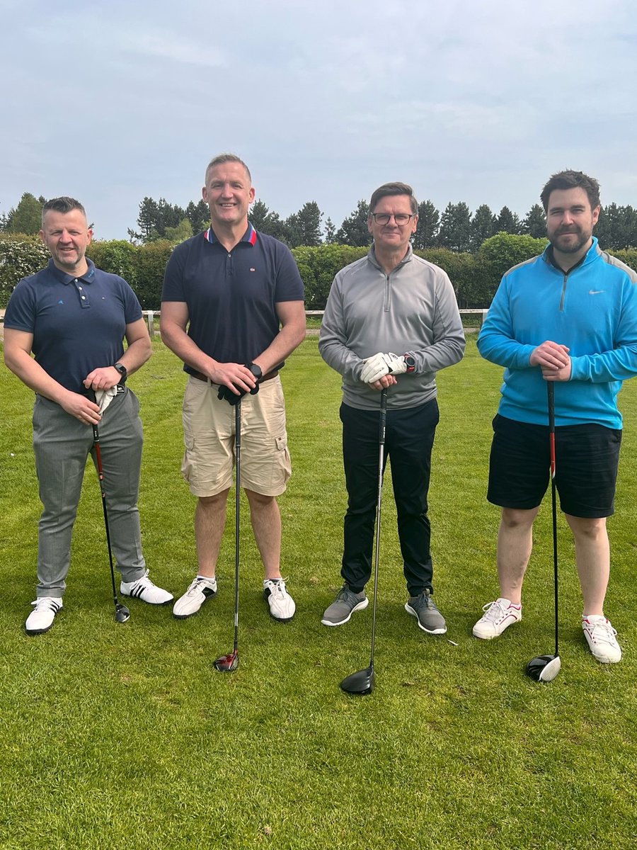 Reproflex3's tweet photo. Big thanks to @EFIA2 for a great day at #Leeds Golf Centre on Thursday. It was good to see everybody and a pleasure to play alongside Andrew Jackson and Tony Irwin of @InterflexUk. 
#golfday #print #flexo #prepress #holeinone https://t.co/gqCcbnJjUX