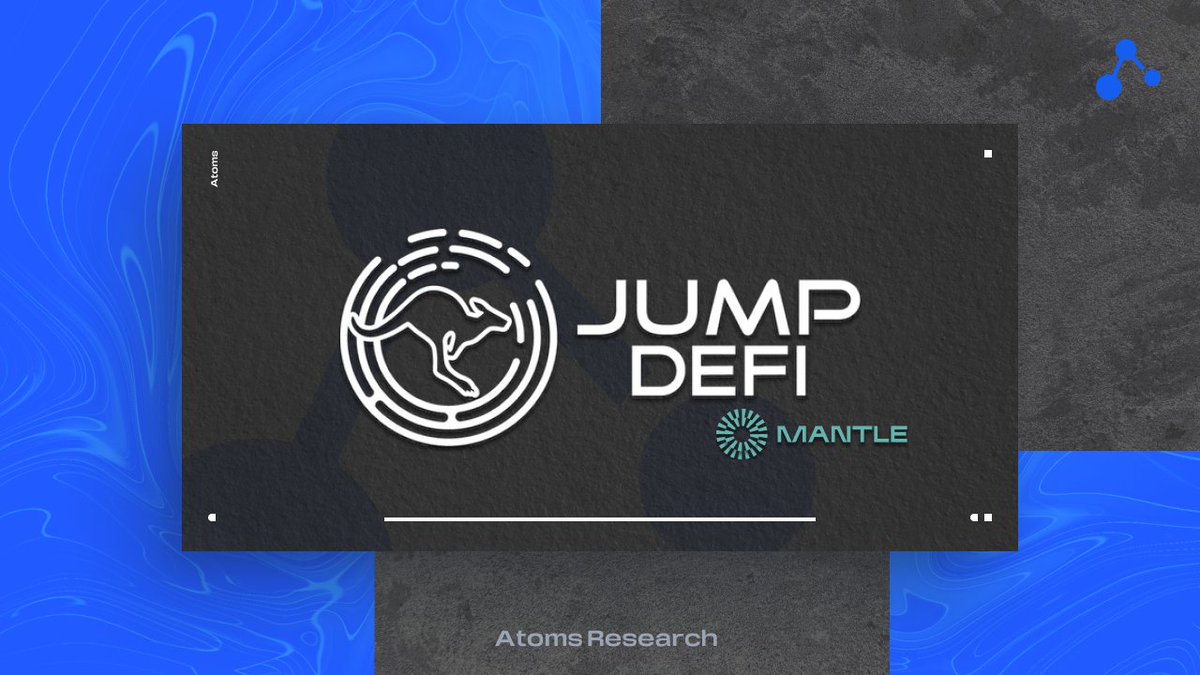 ⚡ How to interact with Jump DeFi testnet on Mantle

@JumpDeFi is the only one-stop decentralized finance platform on NEAR Protocol and other innovative L1/L2 blockchain ecosystems

💸 Rewards: 2% of tokens will be allocated to the Air Jump NFT Airdrop

A step-by-step guide 🧵