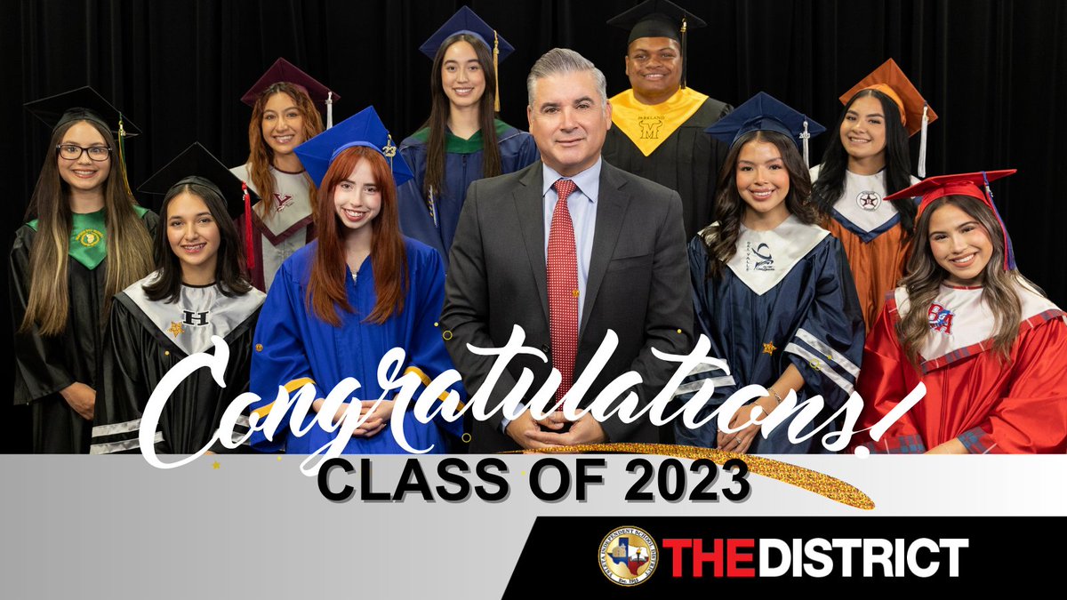 #THEDISTRICT's Class of 2023 graduation season is almost here! 👨‍🎓👩‍🎓👏👏 Make sure to visit our graduation page at yisd.net/classof2023 for important info on dates, locations, parking, and prohibited items – and find great tips to help make the day UNFORGETTABLE!!