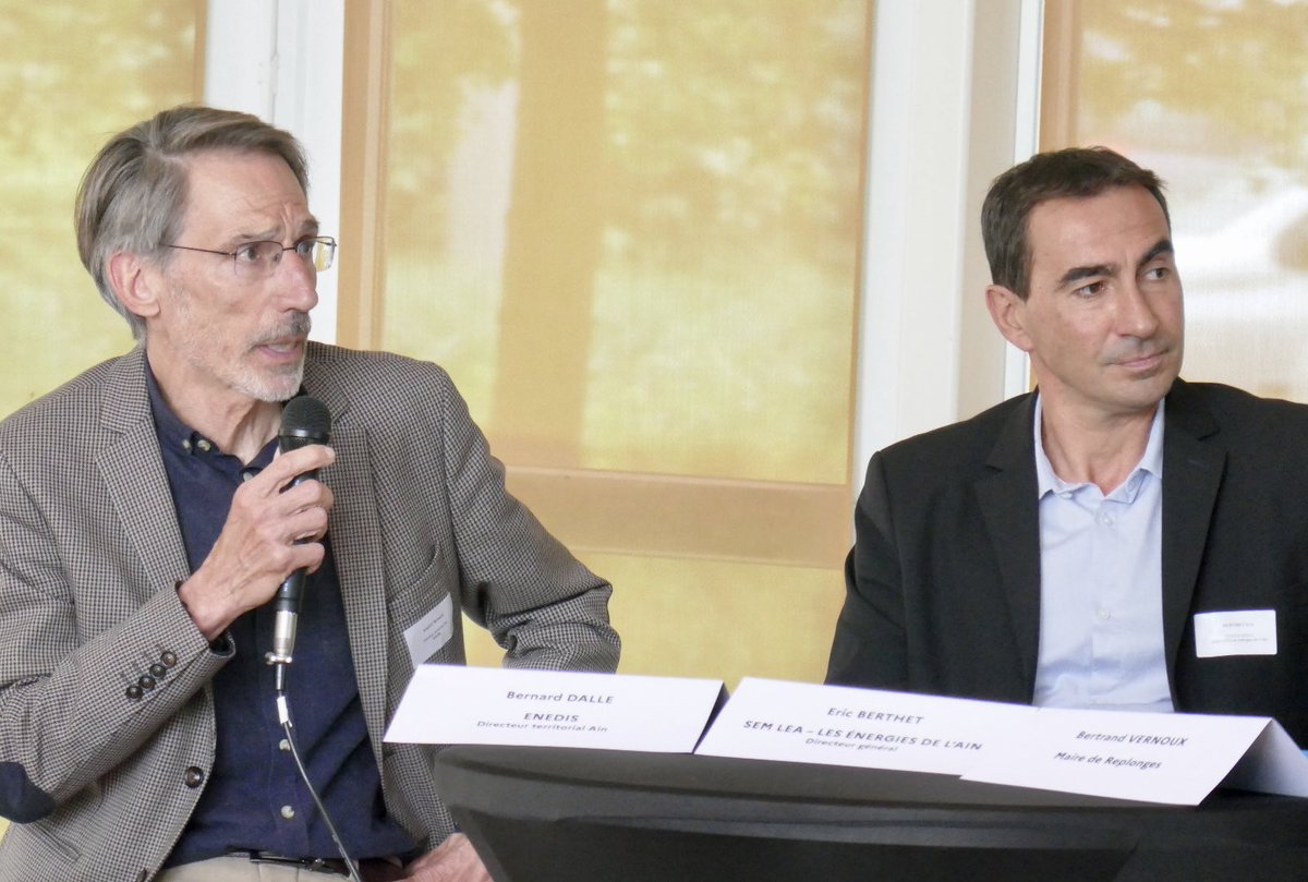 Organisé par les services de l’état et la région <a href="/auvergnerhalpes/">Auvergne-Rhône-Alpes</a>, <a href="/enedis/">Enedis</a> participe au comité départemental de la #TransitionÉnergétique, dans le cadre d’une table ronde sur l’#autoconsommationCollective ☀️⚡️aux côtés du <a href="/SIEA_01/">SIEA</a> et du <a href="/pipa_ain/">Parc Industriel de la Plaine de l'Ain</a>.