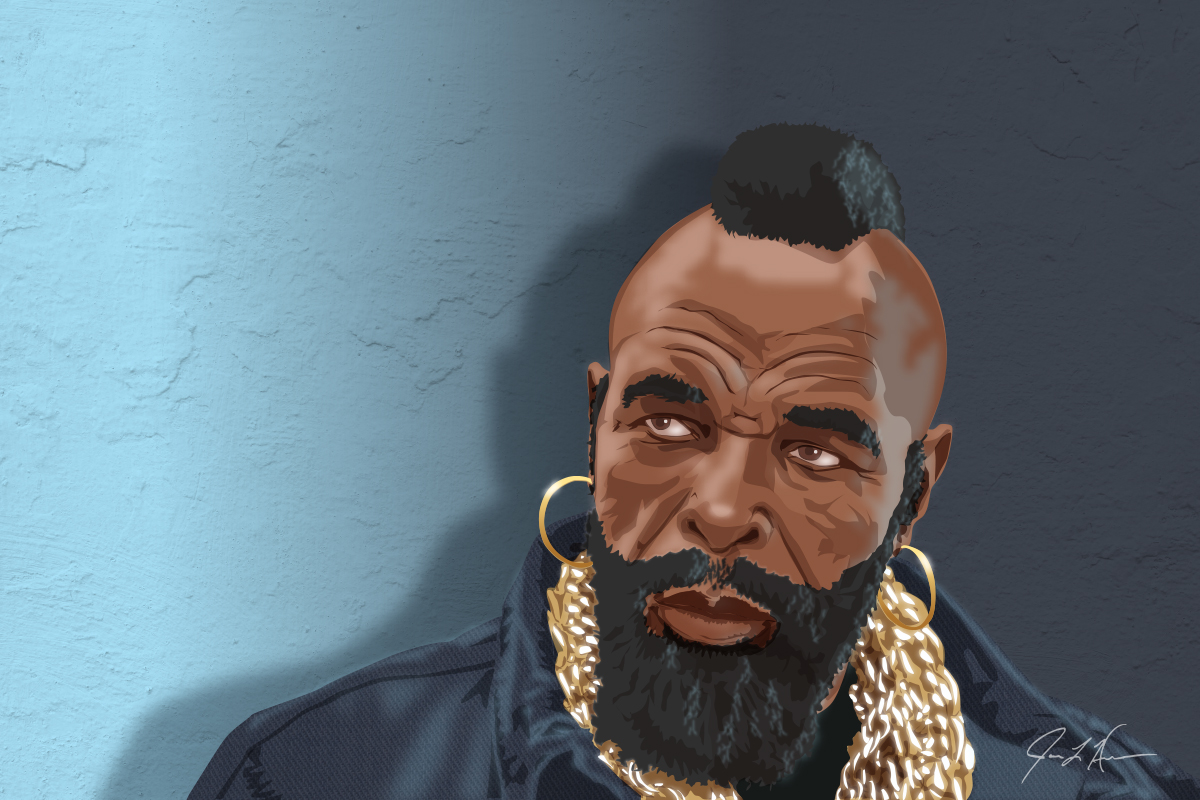 Happy belated birthday to Mr. T!
71 years of pitying fools.
(with an old, old illustration of him) 