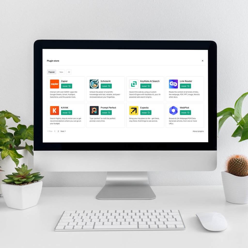 Vor Kurzem hat OpenAI Plugins als Beta für ChatGPT eingeführt. Hier findet ihr eine Liste mit allen derzeitigen Plugins von A-Z. Zu jedem Plugin findet ihr zusätzlich eine kurze Beschreibung - durchscrollen lohnt sich: jens.marketing/chatgpt-plugin…
