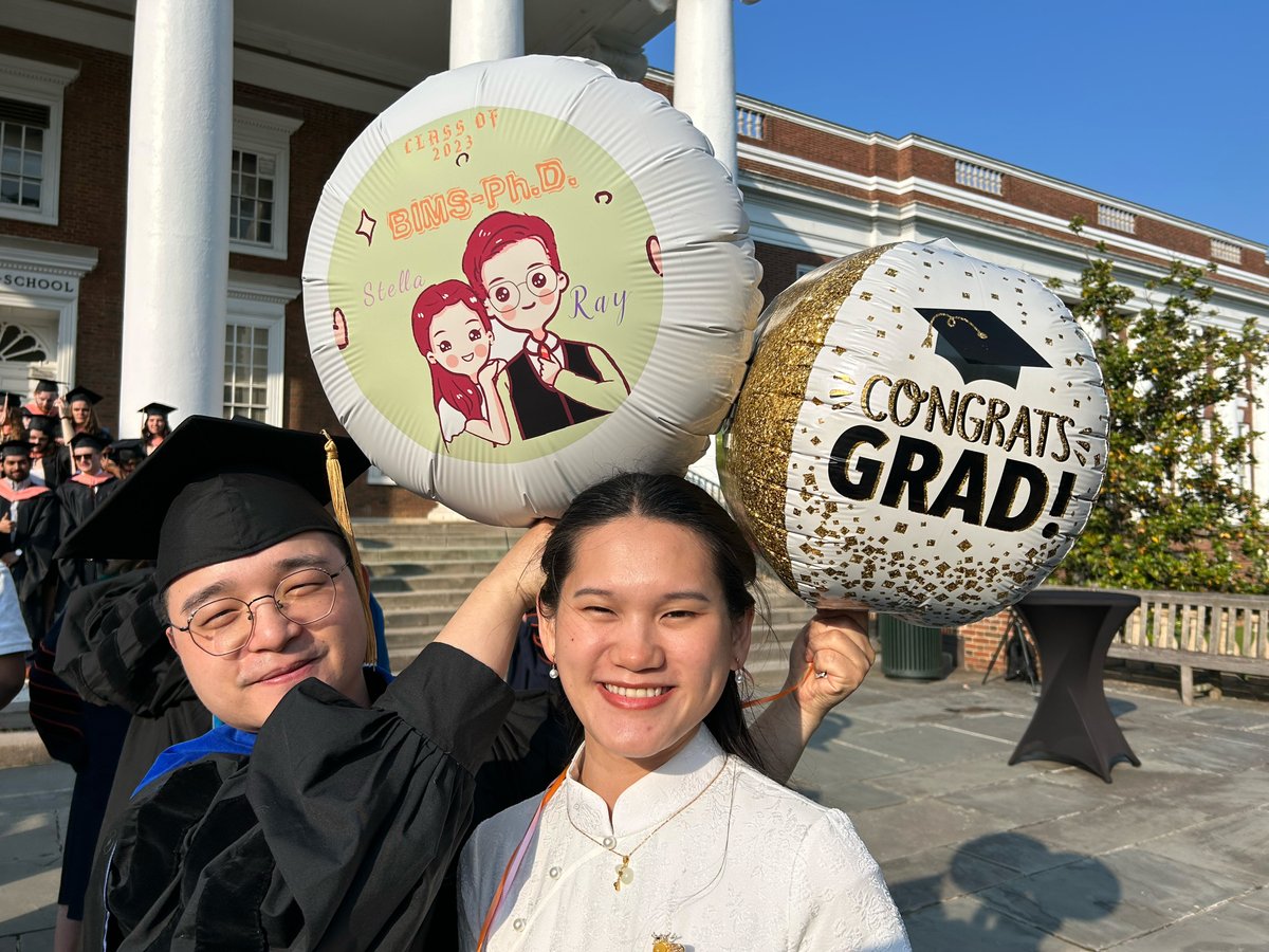 UVA School of Medicine (@medicineuva) on Twitter photo The UVA School of Medicine conferred 295 degrees to our MD, PhD, and Masters students in 2022-23! The day was filled with excitement, pride, and anticipation of bright futures for these incredible graduates. Congratulations! <a href="/uvahealthnews/">UVA Health</a> #2023SOMGraduation #UVAFinalExercises The UVA School of Medicine conferred 295 degrees to our MD, PhD, and Masters students in 2022-23! The day was filled with excitement, pride, and anticipation of bright futures for these incredible graduates. Congratulations! <a href="/uvahealthnews/">UVA Health</a> #2023SOMGraduation #UVAFinalExercises