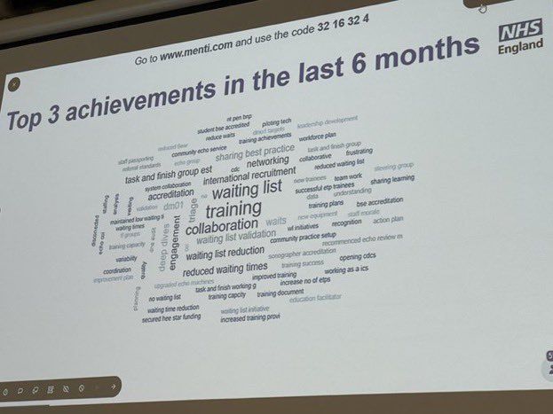 Thank you to everyone that attended our second National Echo Improvement workshop in Birmingham today.  Some great work shared, and a sense that reducing waiting times for echocardiography is a challenge we can win.  #echoimprovement #cardiactransformation #electiverecovery