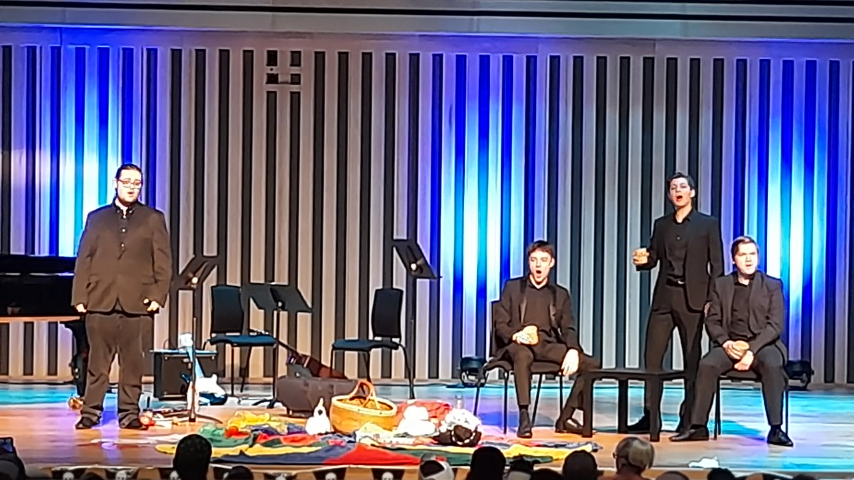 Chetham's School of Music (@chethams) on Twitter photo .<a href="/OneEducation/">One Education</a> and hundreds of primary school children took over @Stollerhall today for a Pirate-themed concert.
We were delighted to take part singing I am a Pirate King, Pirates of Penzance. Here are four of our sixth formers giving the audience their best 'arrrr' 🏴☠️🦜 .<a href="/OneEducation/">One Education</a> and hundreds of primary school children took over @Stollerhall today for a Pirate-themed concert.
We were delighted to take part singing I am a Pirate King, Pirates of Penzance. Here are four of our sixth formers giving the audience their best 'arrrr' 🏴☠️🦜