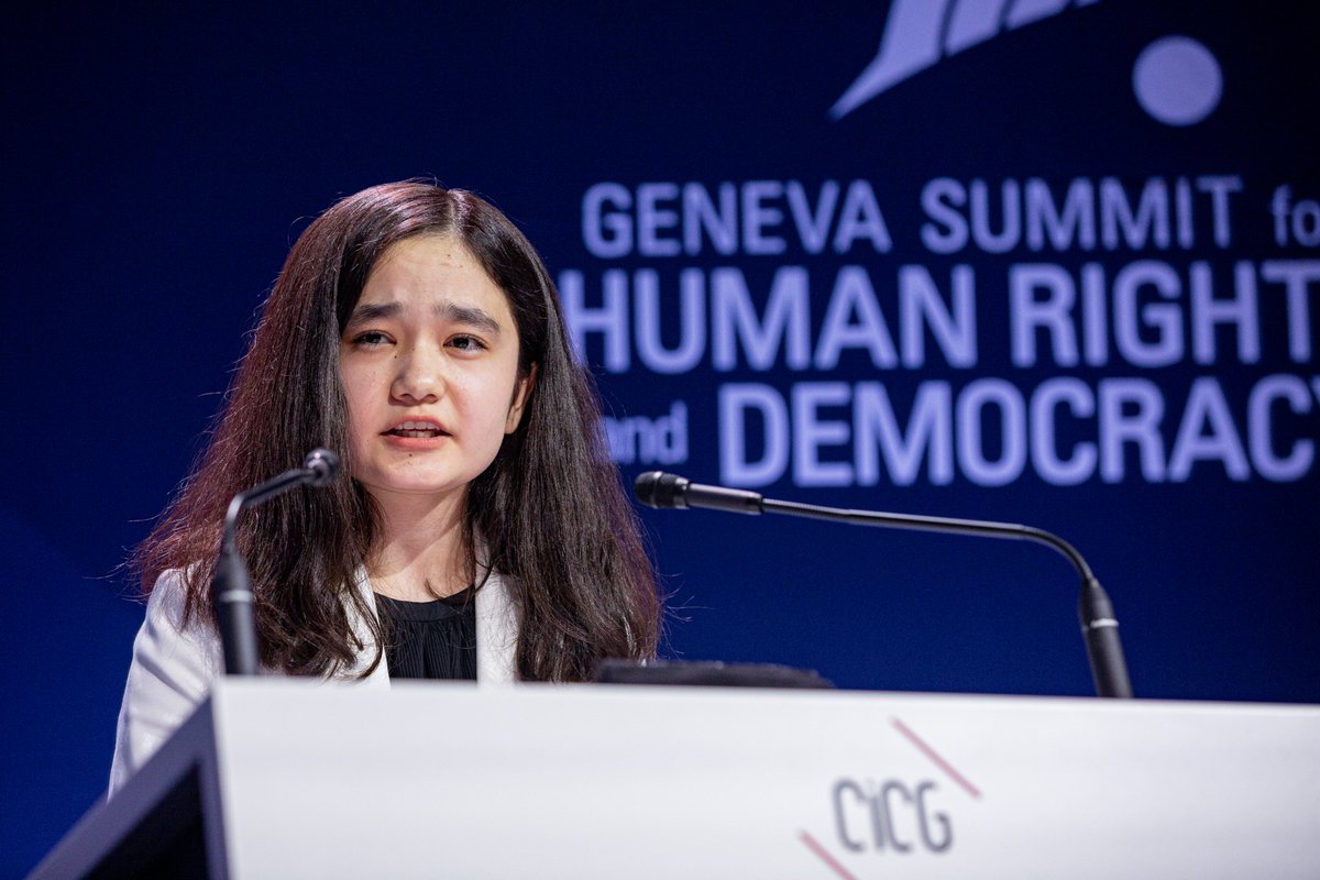IbrahimiNila's tweet photo. On May 17th, I had the privilege of delivering a speech on the situation in #Afghanistan and the challenges faced by girls. It was an incredible opportunity to share my own story and advocate for #Afghan girls' rights. 

#EducationForAll #GirlsRights #StandWithAfghanGirls https://t.co/gTfy7nV5RZ
