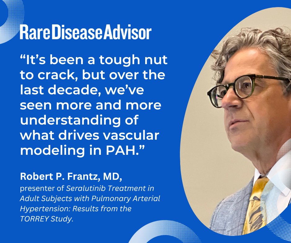 RareDisease_Adv's tweet photo. #ATS2023: Dr. Robert P. Frantz from @MayoClinic presents fascinating insights on the #TORREYStudy, showcasing the effectiveness of #Seralutinib treatment in adults with #PulmonaryArterialHypertension. @LLuxner @atscommunity
#PAHresearch #MedicalBreakthrough https://t.co/8zzZKFdTxP