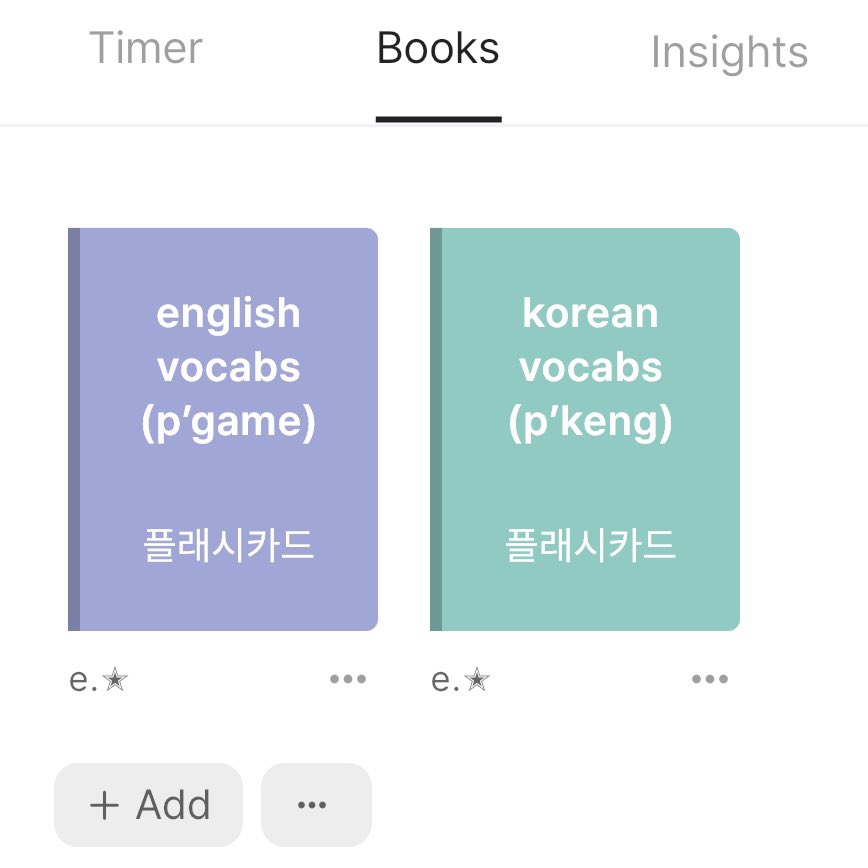 ขอมาอวยยศฟังก์ชั่น books ใน ypt มันดีมากจริงง ปกติเราท่องศัพท์แบบจดเองและนั่งจำเองตลอด บอกเลยว่าเหนื่อยจิตมากๆ พอได้มาเปิดใจลองท่องแบบ flash cards + ทำ test เองในแอพนี้แล้ว รู้สึกสนุกกับการท่องศัพท์ขึ้นมาบ้างเลย 😭🩷