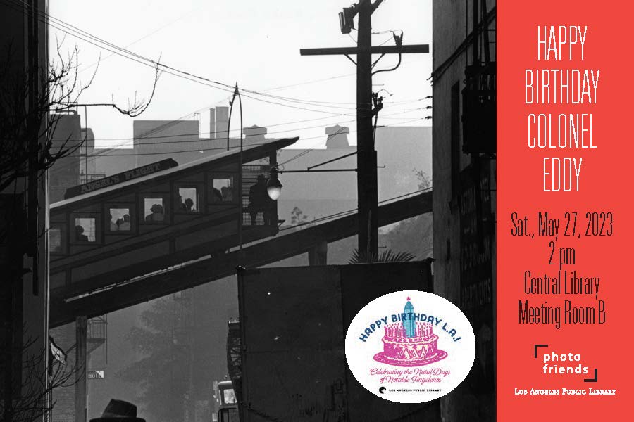 Christina Rice (@christinarice) on Twitter photo On Saturday, 5/27 <a href="/laplcentral/">Central Library</a>, we're having a birthday party for Col. J.W. Eddy, the man who gave us <a href="/AngelsFlight/">Angels Flight Rlwy</a>. 2pm in Meeting Room B. There will be cake! lapl.org/whats-on/event… On Saturday, 5/27 <a href="/laplcentral/">Central Library</a>, we're having a birthday party for Col. J.W. Eddy, the man who gave us <a href="/AngelsFlight/">Angels Flight Rlwy</a>. 2pm in Meeting Room B. There will be cake! lapl.org/whats-on/event…