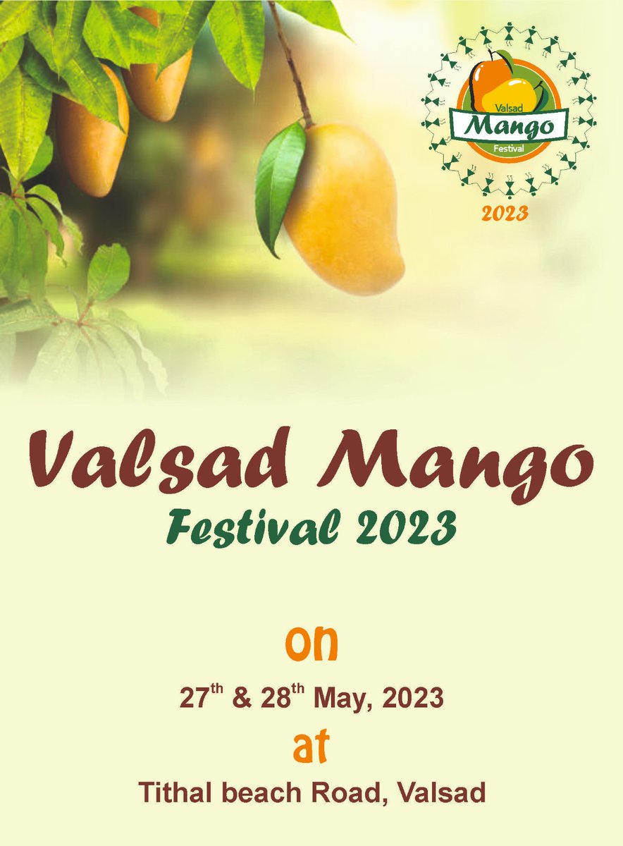 pradhyuman31's tweet photo. Mango festival -2023 @collectorvalsad https://t.co/CzTyip7bJr